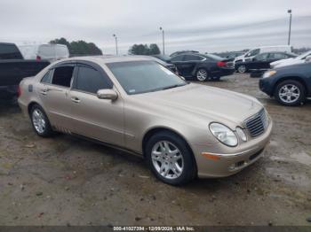  Salvage Mercedes-Benz E-Class