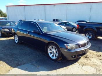  Salvage BMW 7 Series