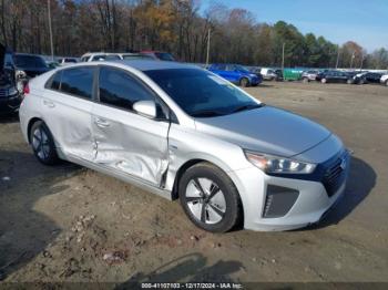  Salvage Hyundai Ioniq