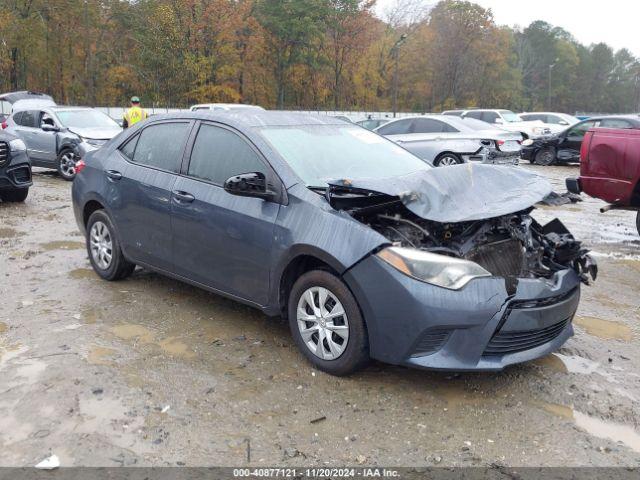  Salvage Toyota Corolla