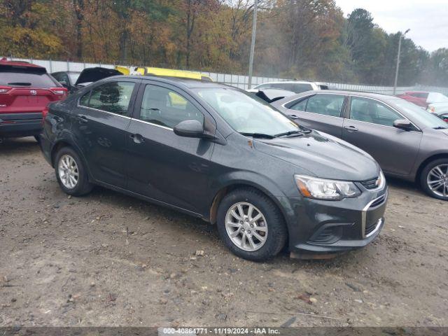  Salvage Chevrolet Sonic