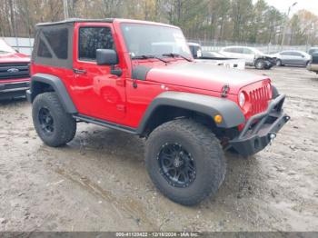  Salvage Jeep Wrangler