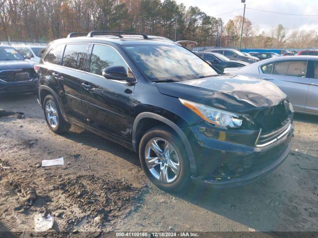  Salvage Toyota Highlander