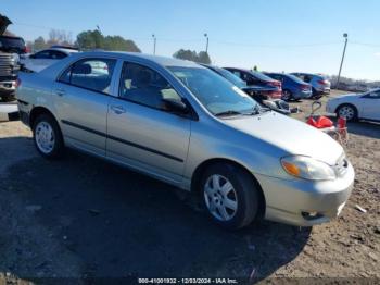  Salvage Toyota Corolla