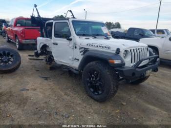  Salvage Jeep Wrangler