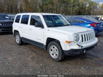  Salvage Jeep Patriot