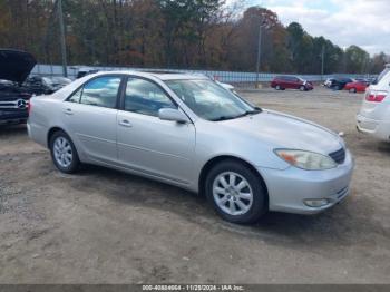  Salvage Toyota Camry