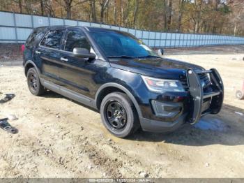  Salvage Ford Police Interceptor Utilit