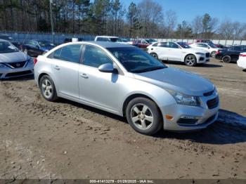  Salvage Chevrolet Cruze