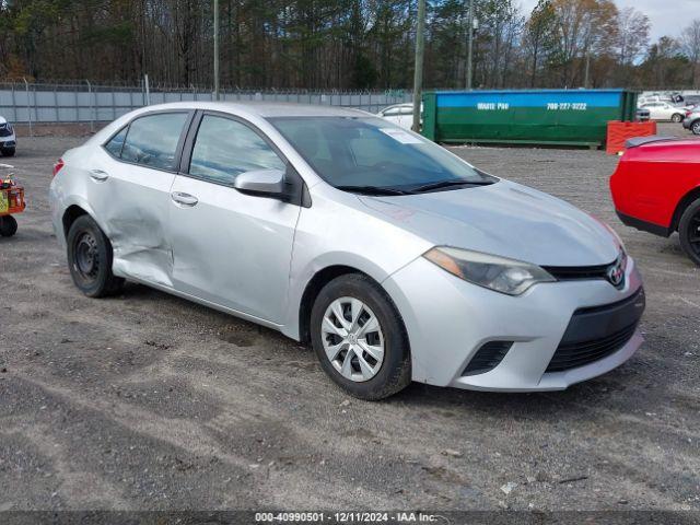  Salvage Toyota Corolla