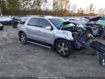  Salvage GMC Acadia