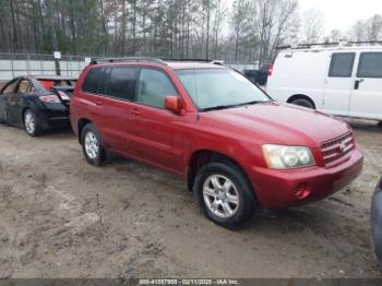  Salvage Toyota Highlander