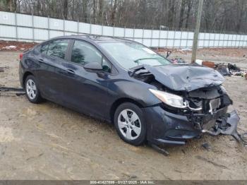  Salvage Chevrolet Cruze