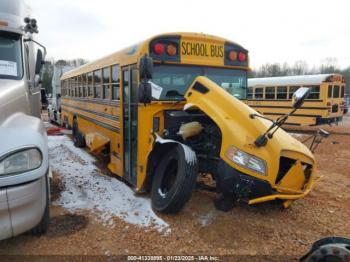  Salvage Blue Bird School Bus   Transit Bus