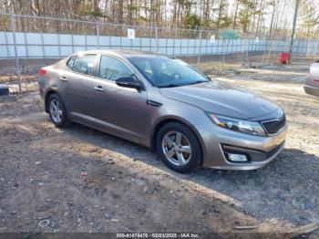  Salvage Kia Optima