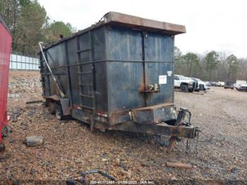  Salvage Loudo 16  Dump Trailer