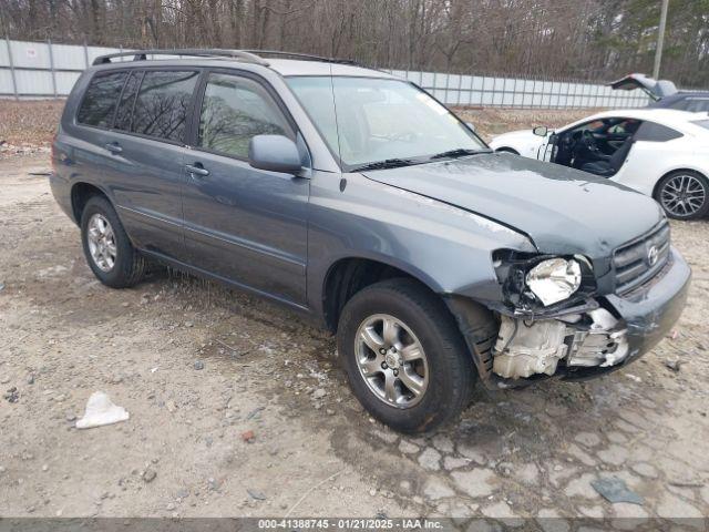  Salvage Toyota Highlander