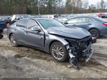  Salvage INFINITI Q50