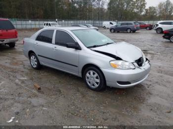  Salvage Toyota Corolla