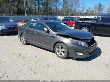  Salvage Kia Optima