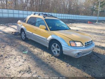  Salvage Subaru Baja