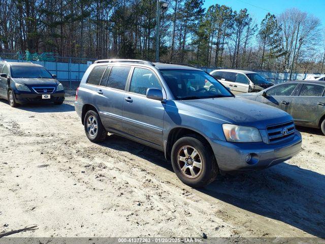  Salvage Toyota Highlander