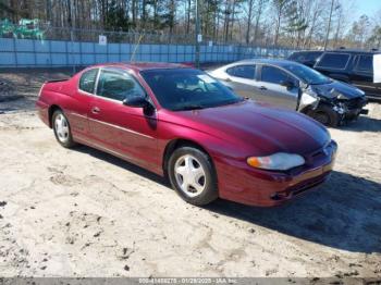  Salvage Chevrolet Monte Carlo