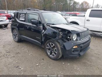  Salvage Jeep Renegade