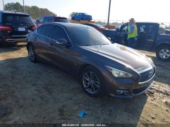  Salvage INFINITI Q50