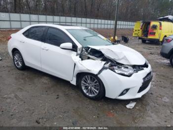  Salvage Toyota Corolla