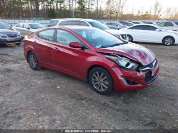  Salvage Hyundai ELANTRA