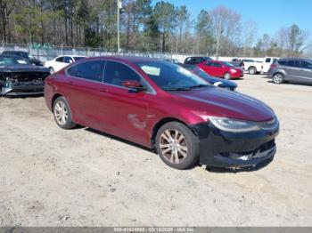  Salvage Chrysler 200