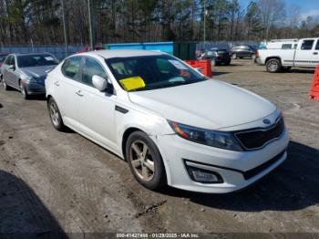  Salvage Kia Optima