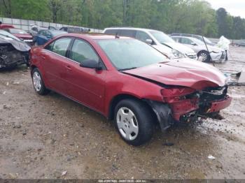  Salvage Pontiac G6