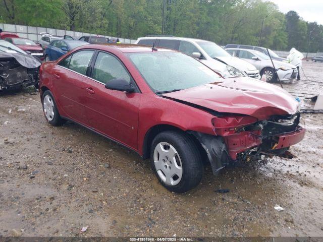 Salvage Pontiac G6