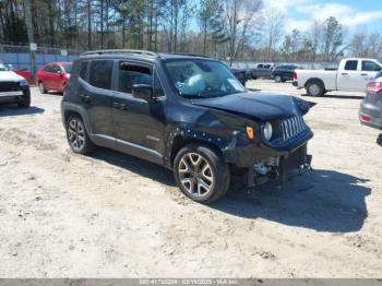  Salvage Jeep Renegade