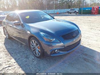  Salvage INFINITI G37