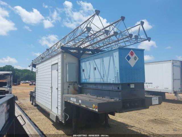  Salvage Flatbed Trailer