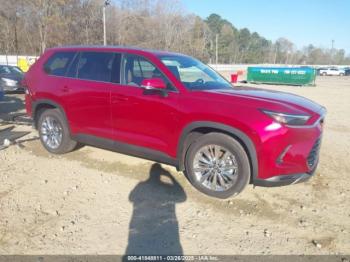  Salvage Toyota Grand Highlander