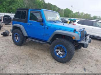  Salvage Jeep Wrangler