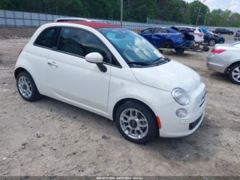  Salvage FIAT 500c
