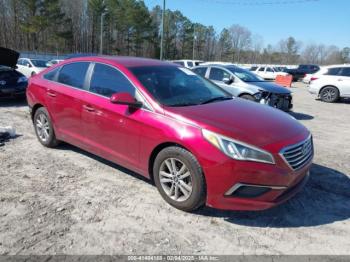  Salvage Hyundai SONATA