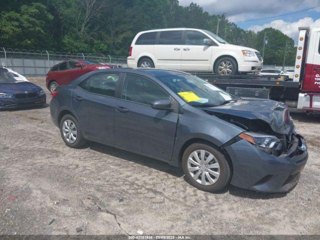  Salvage Toyota Corolla