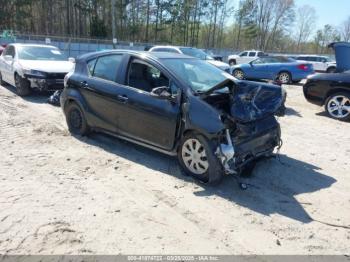  Salvage Toyota Prius c