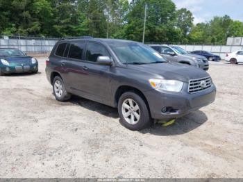 Salvage Toyota Highlander