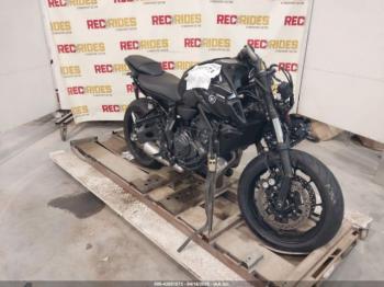  Salvage Yamaha Mt07