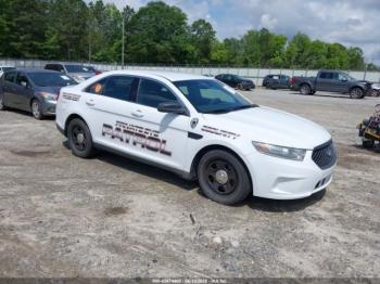  Salvage Ford Police Interceptor