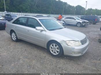  Salvage Toyota Avalon