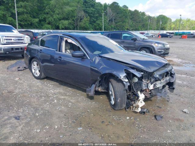  Salvage INFINITI G37x