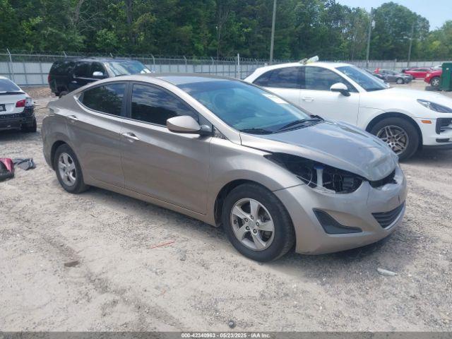  Salvage Hyundai ELANTRA